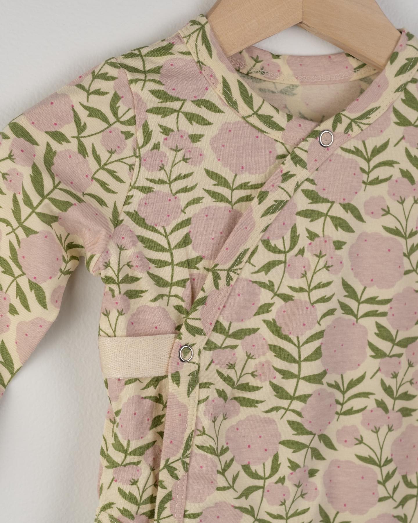 Poppy, Soft Cotton Kimono Bodysuit