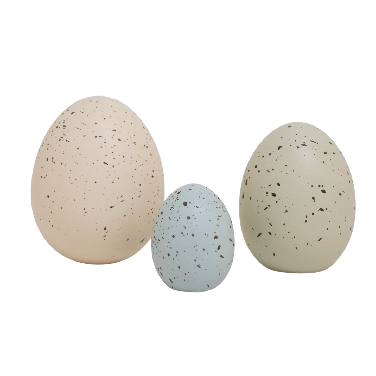 Speckled Ceramic Egg Set