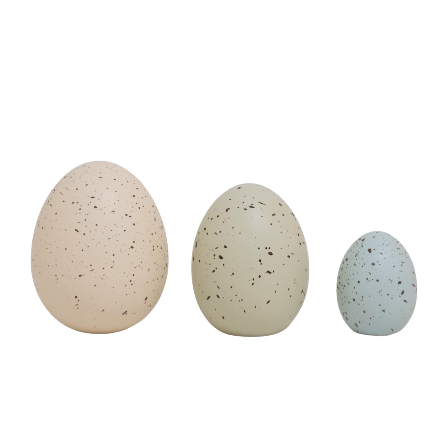 Speckled Ceramic Egg Set