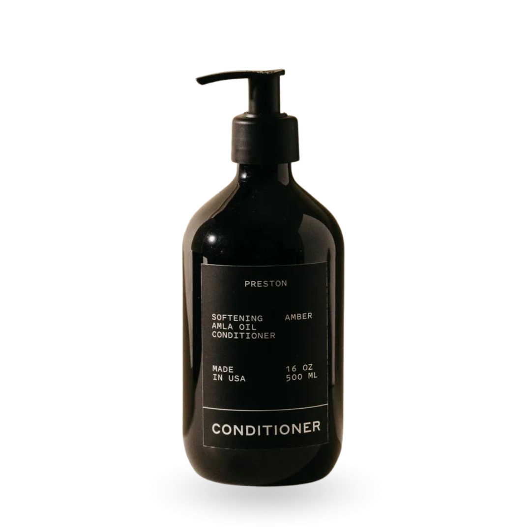 Preston Grooming Vegan, Cruelty-Free, Non-Toxic, Sulfate-Free, Paraben-Free Amla Oil Conditioner in Amber Fragrance