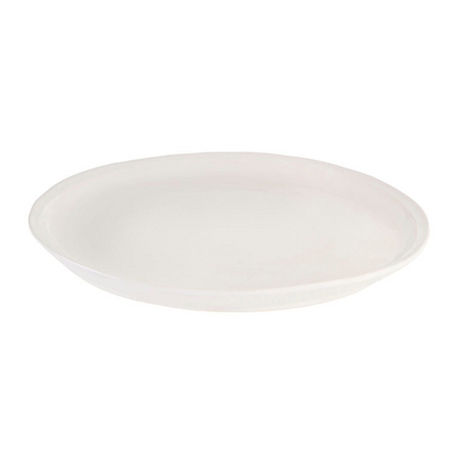 Avignon White Modern Ceramic Dinnerware Set - Dinner Plate
