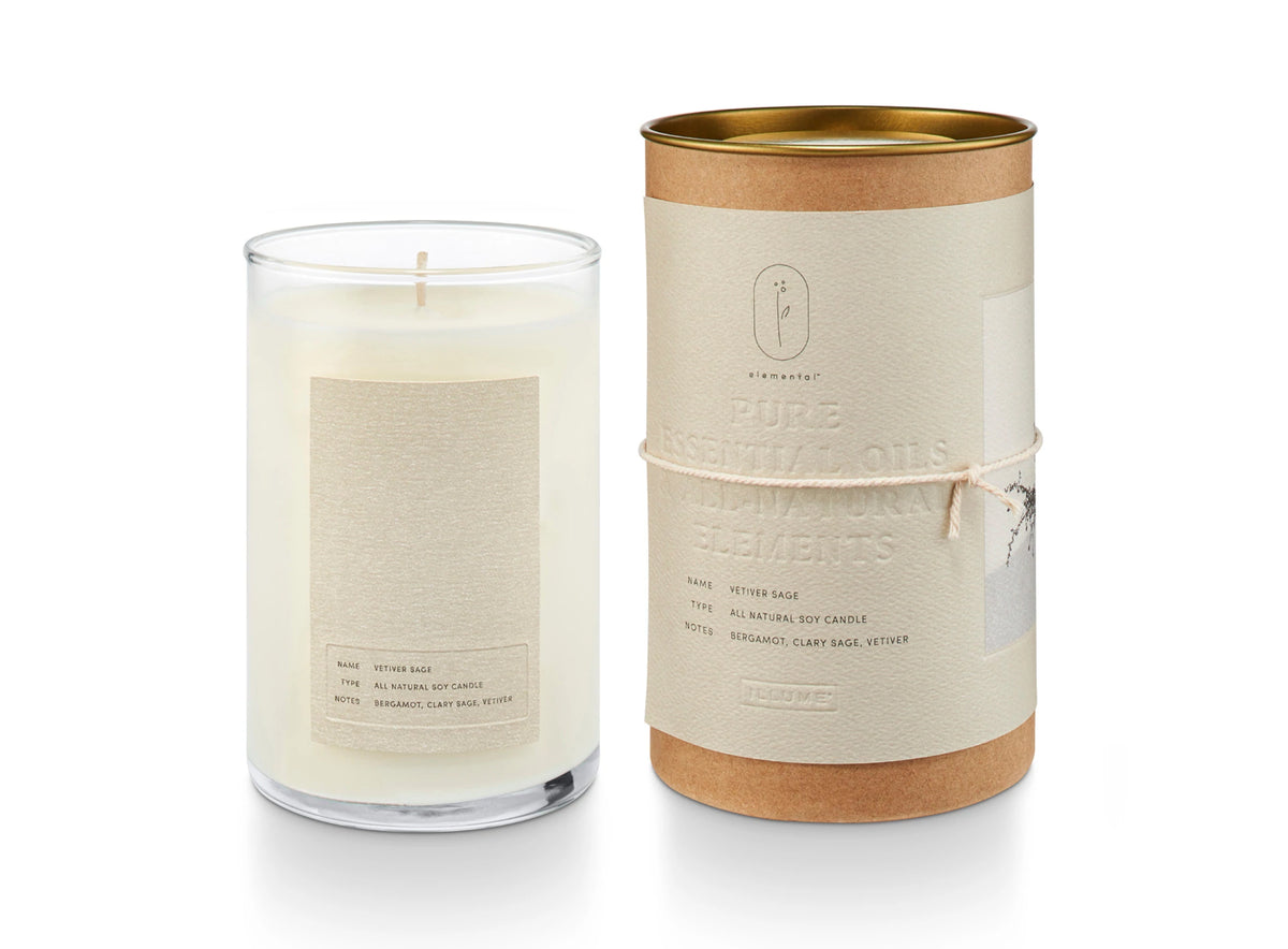 Elemental | Natural Glass Candle