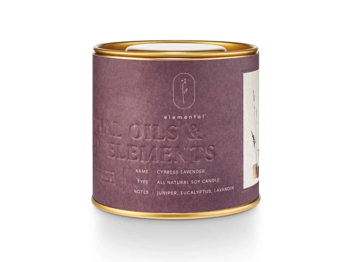 Elemental | Natural Tin Candle
