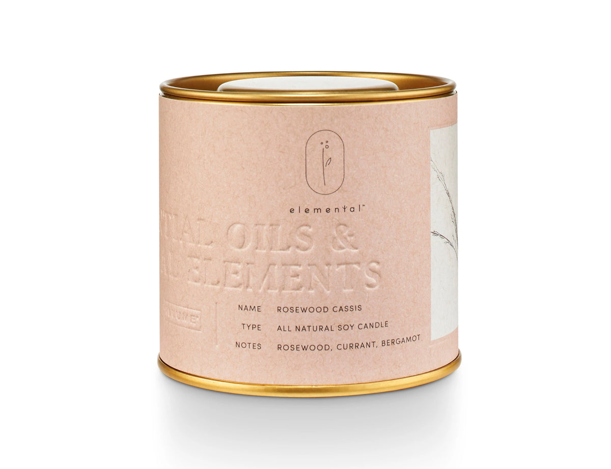 Elemental | Natural Tin Candle
