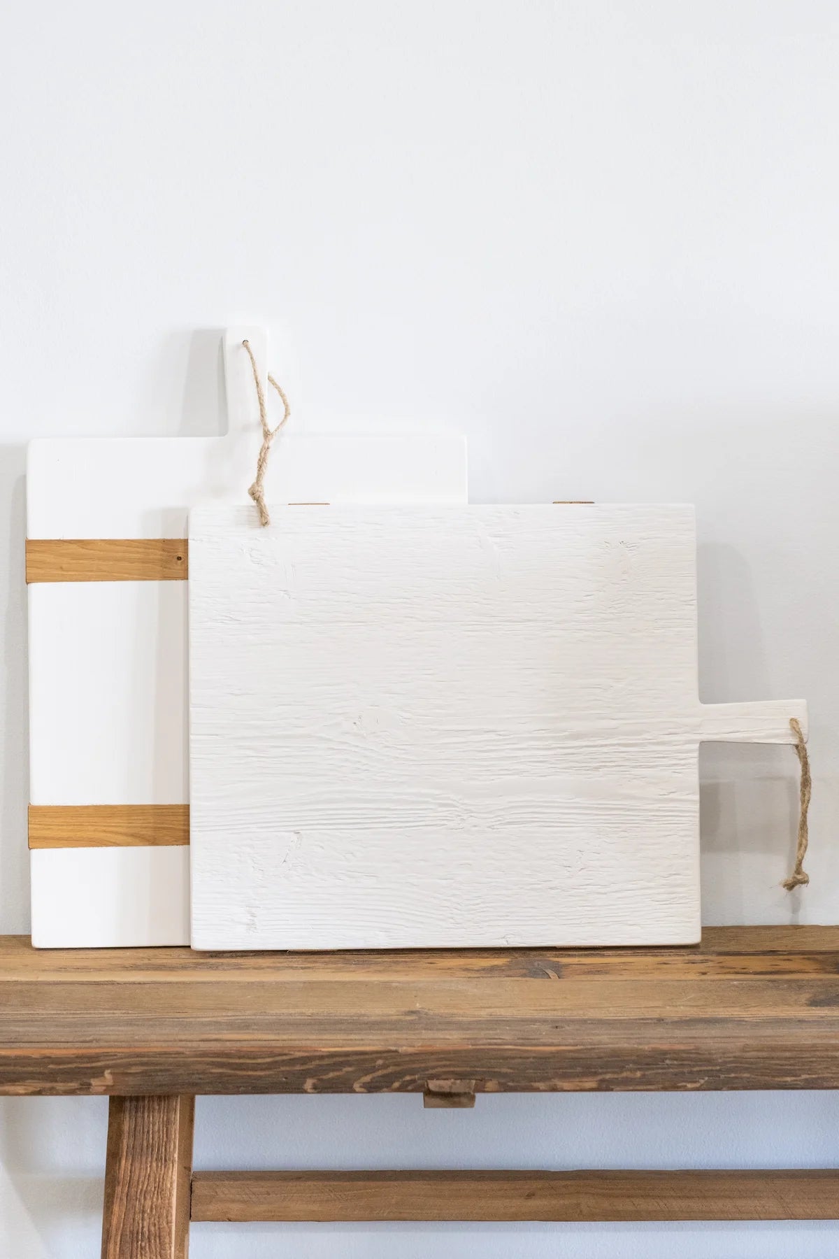 White Rectangle Mod Charcuterie Board