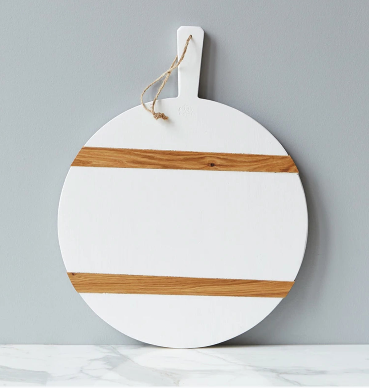 White Round Mod Charcuterie Board
