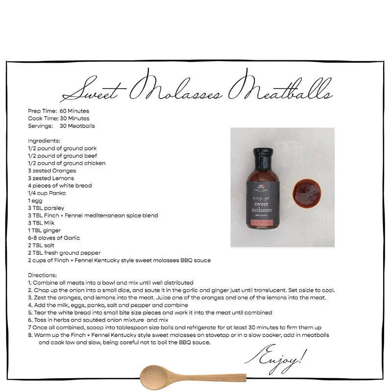 Kentucky Sweet Molasses BBQ Sauce