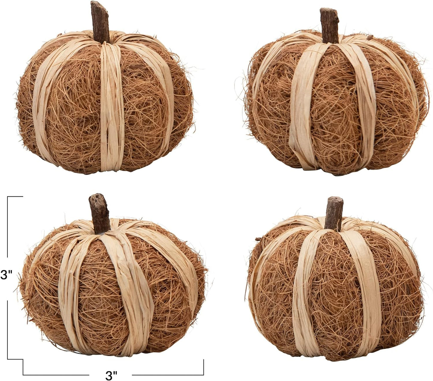 Coco Fiber Pumpkin