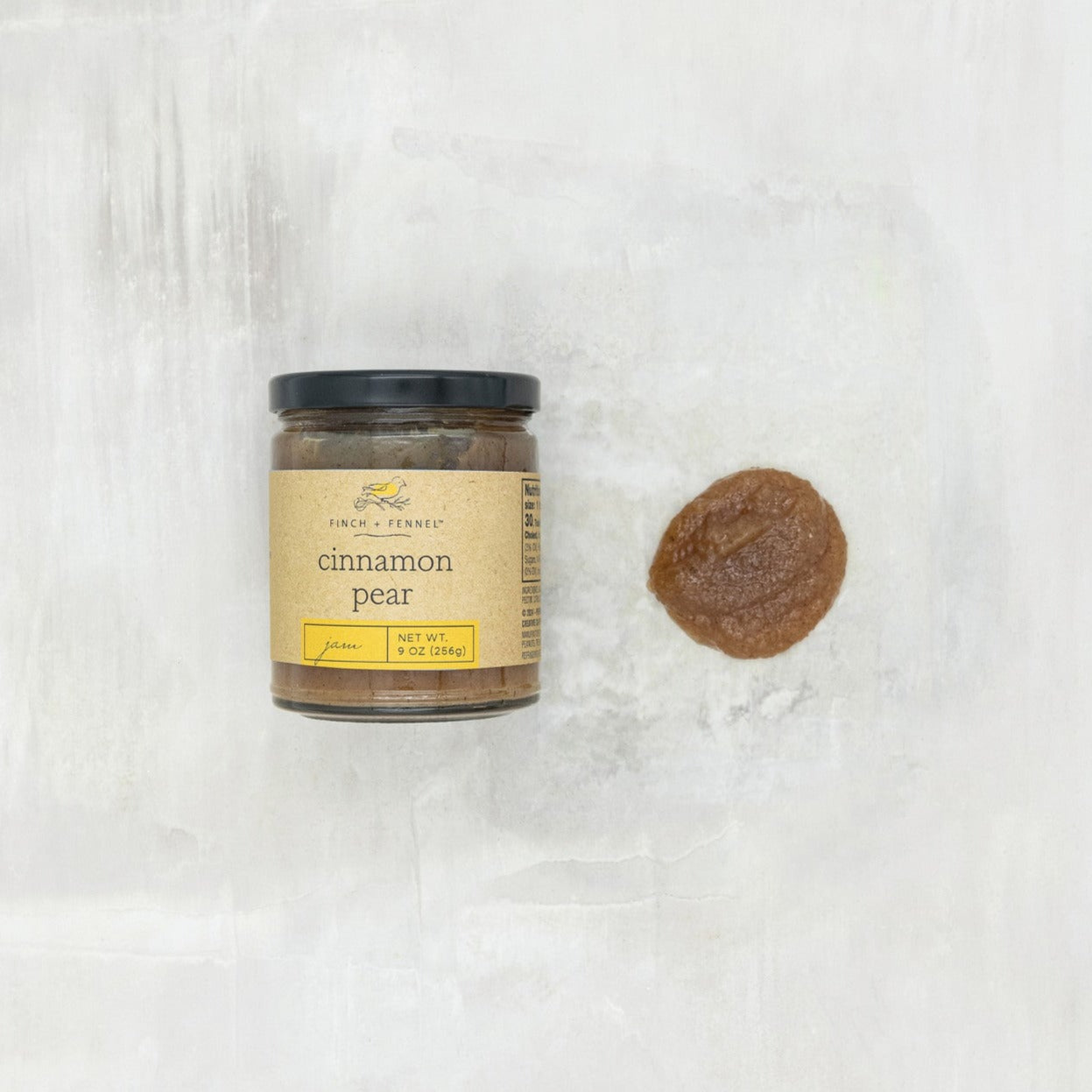 Giftable Gourmet Spiced Cinnamon Pear Jam Spread