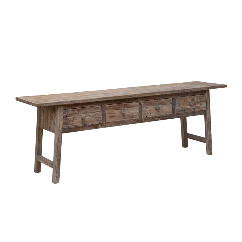 Darcy Pine Wood Console Table