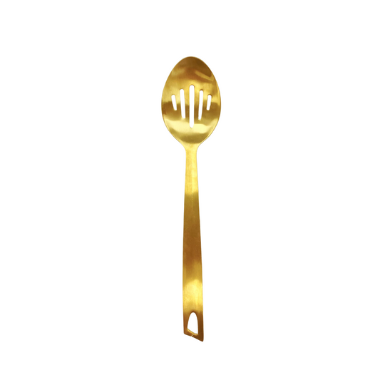 Gold Slotted Spoon