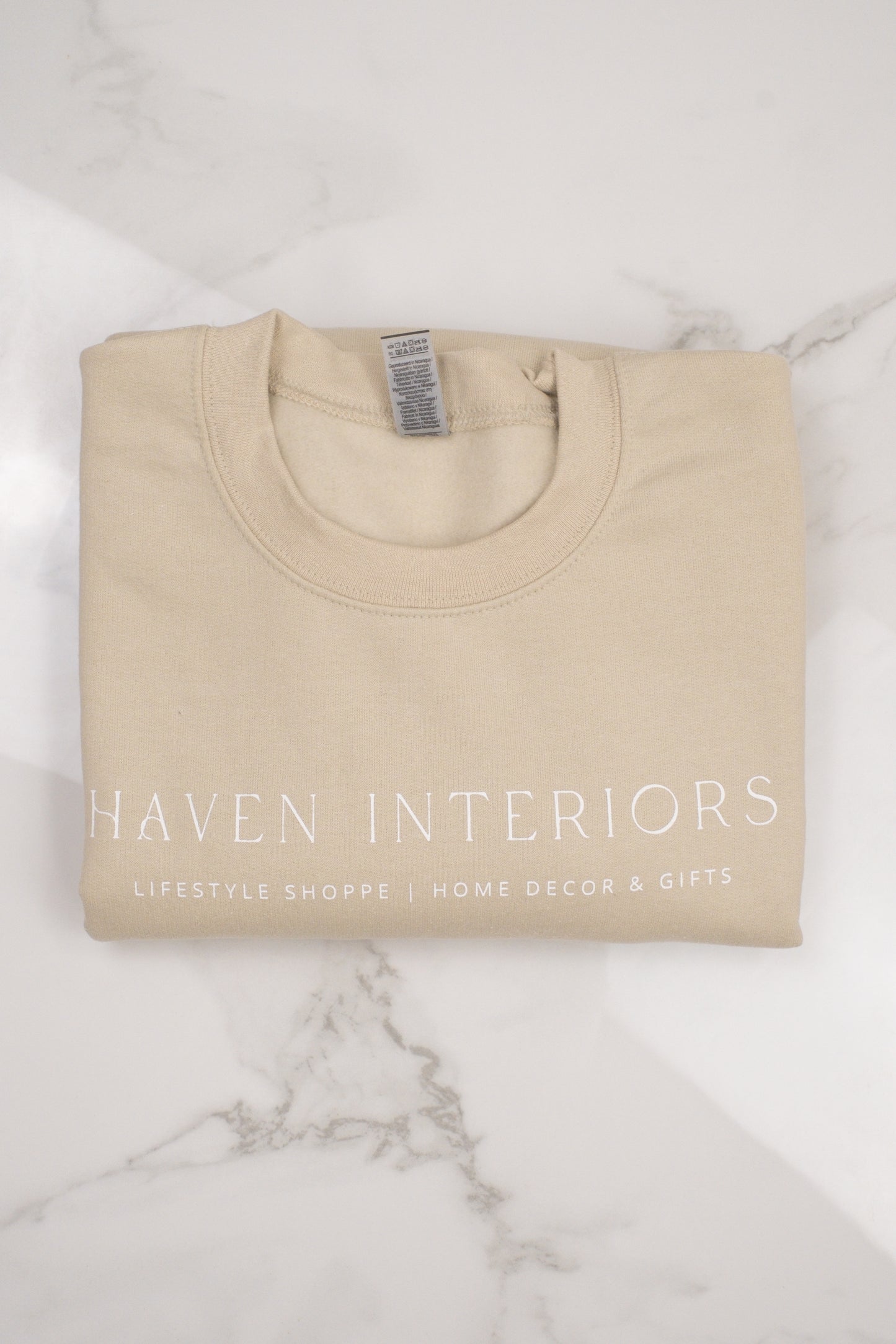 Haven Interiors Sweatshirt, Sand