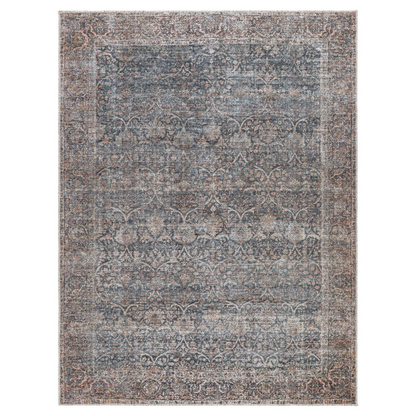 Hollis Washable Chenille Polyester Area Rug