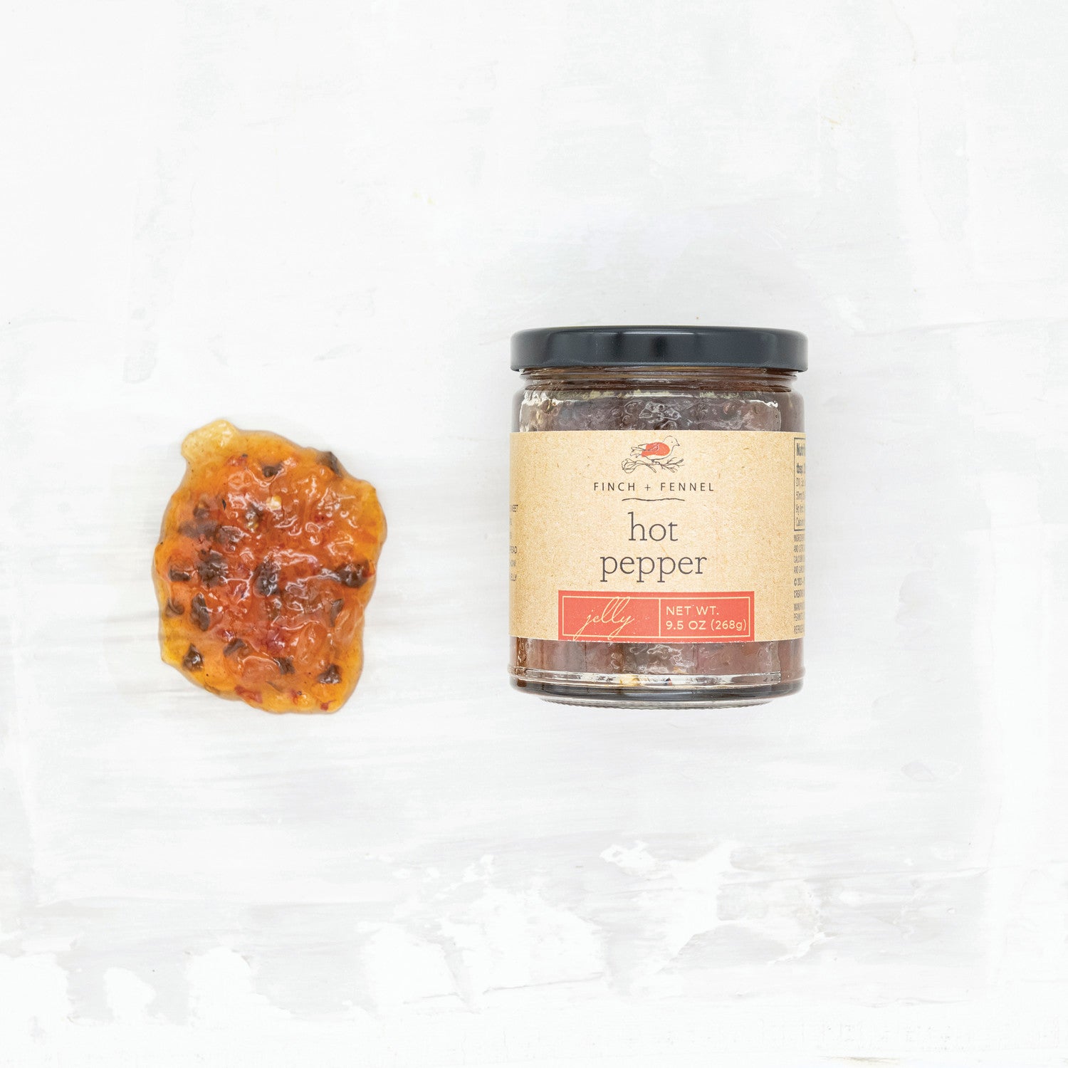 Giftable Gourmet Sweet and Spicy Pepper Jelly Spread 9.5 Ounce Jar