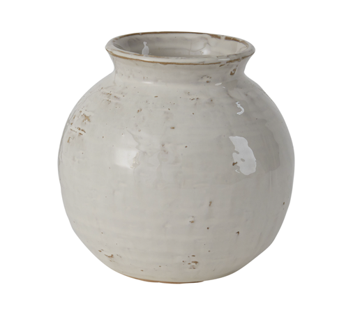 Kenna Cream Ceramic Vase