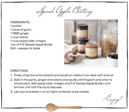 Gourmet Spiced Apple Butter Recipe for Spiced Apple Chutney