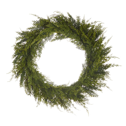 Verdant Cedar Wreath