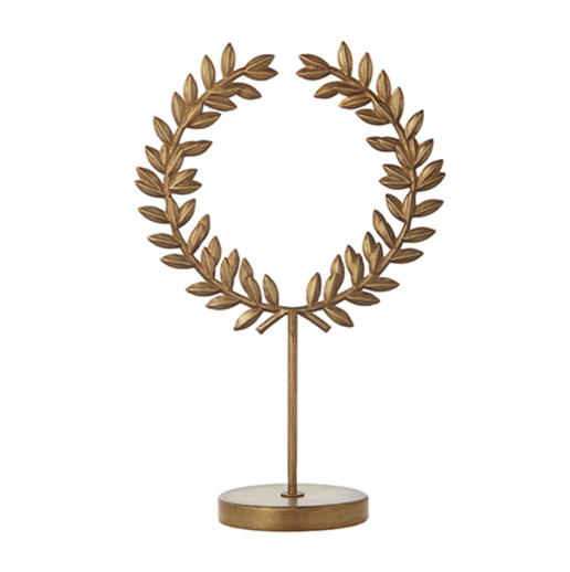 Gold Laurel Leaf Stand