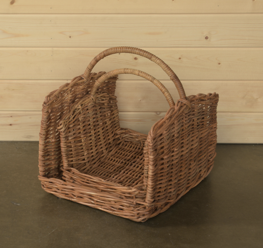 Helena Rattan Log Basket