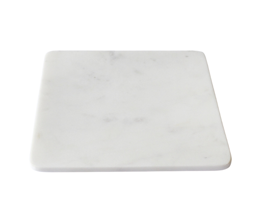 Genevieve White Marble Platter