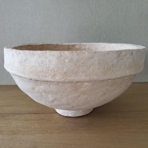 Oversized Paper Mache Bowl