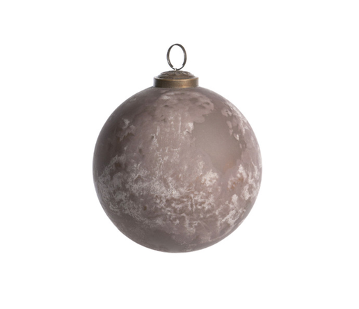 Mila Amethyst Matte Glass Ornament