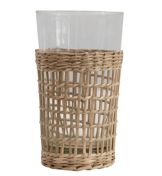 Caged Seagrass Glass