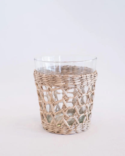Cage Seagrass Glassware