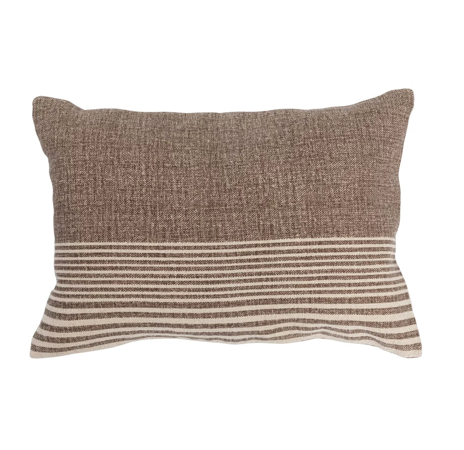 Quinn Striped Lumbar Pillow