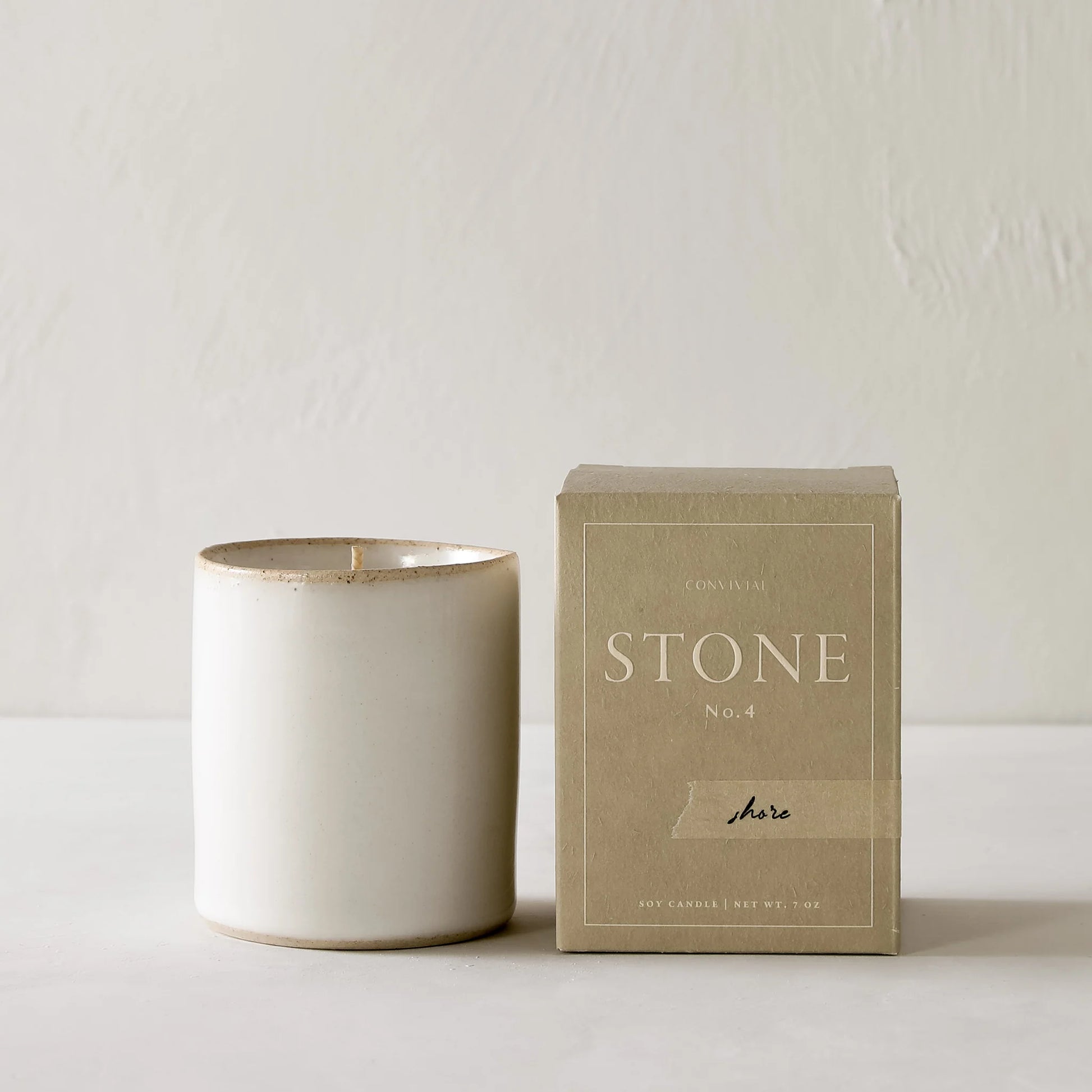 Stone No. 4 Shore Scented Soy Candle